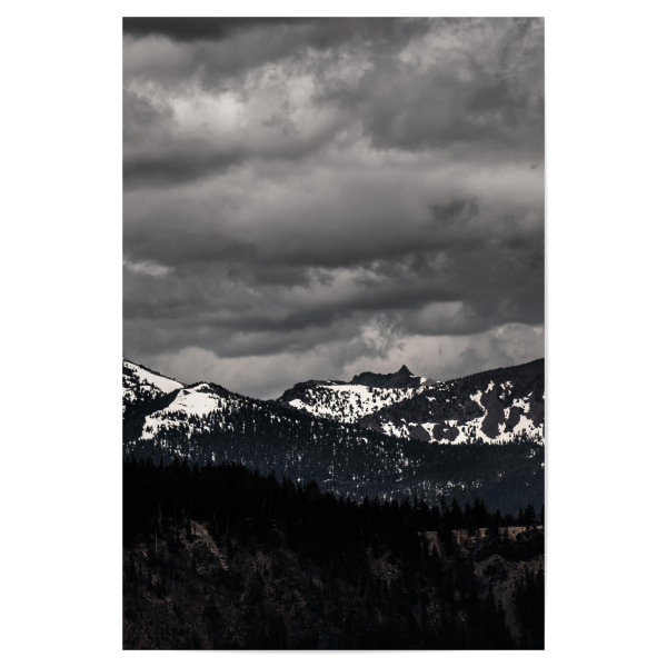 Poster "Matterhorn - Right" artboxONE - Natur - Matterhorn,Berg,Schweiz,Natur