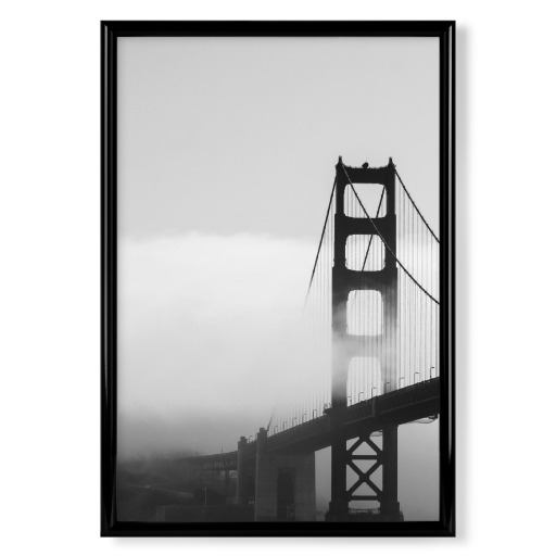 Foggy Golden Gate Bridge - Left