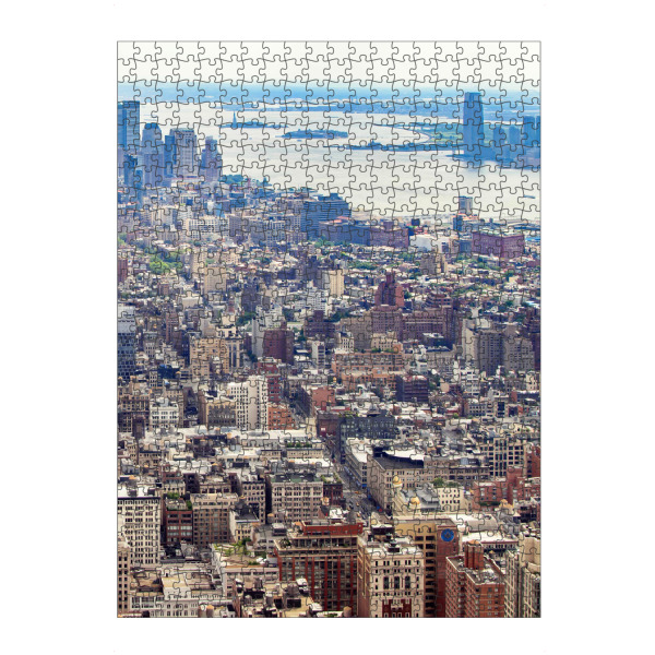 artboxONE Puzzle "New York City - Right" artboxONE - Städte / New York - New york,New york city,Ny,Nyc,Skyline,Stadt,Usa,Amerika - Bild new york