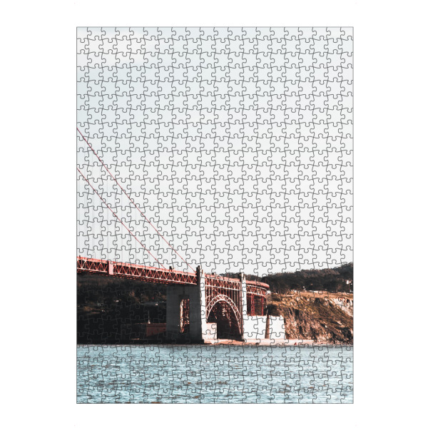 Puzzle Ravensburger "Golden Gate Bridge - Right" artboxONE - Reise,Städte / San Francisco - San francisco,Brücke,Golden gate bridge,Usa,Amerika