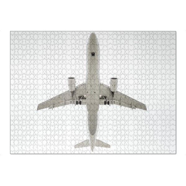 Puzzle Ravensburger "Flugzeug" artboxONE - Reise - Fliegen,Flugzeug,Reisen,Technik,Minimal - Bild fliegen