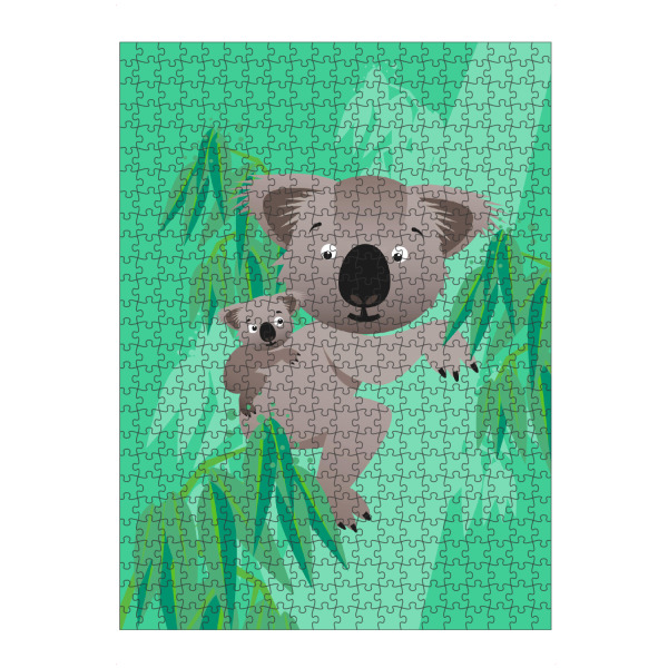 artboxONE Puzzle "Kinderzimmer Koalas" artboxONE - Für Kinder - Tiere,Kinderzimmerdekoration,Geschenk für kinder - Bild tiere