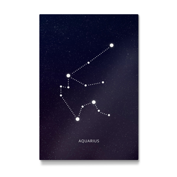 Galerie-Print "Aquarius constellation zodiac" 30x20 cm artboxONE