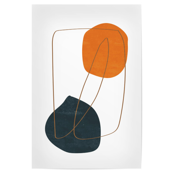 Poster 30x20 cm "Abstract Minimalist Geometric" artboxONE - Abstrakt - Abstract geometric,Abstract,Minimalist,Geometric