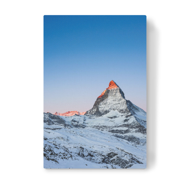 Leinwandbild "Matterhorn at sunrise, Switzerland" artboxONE - Natur,Reise