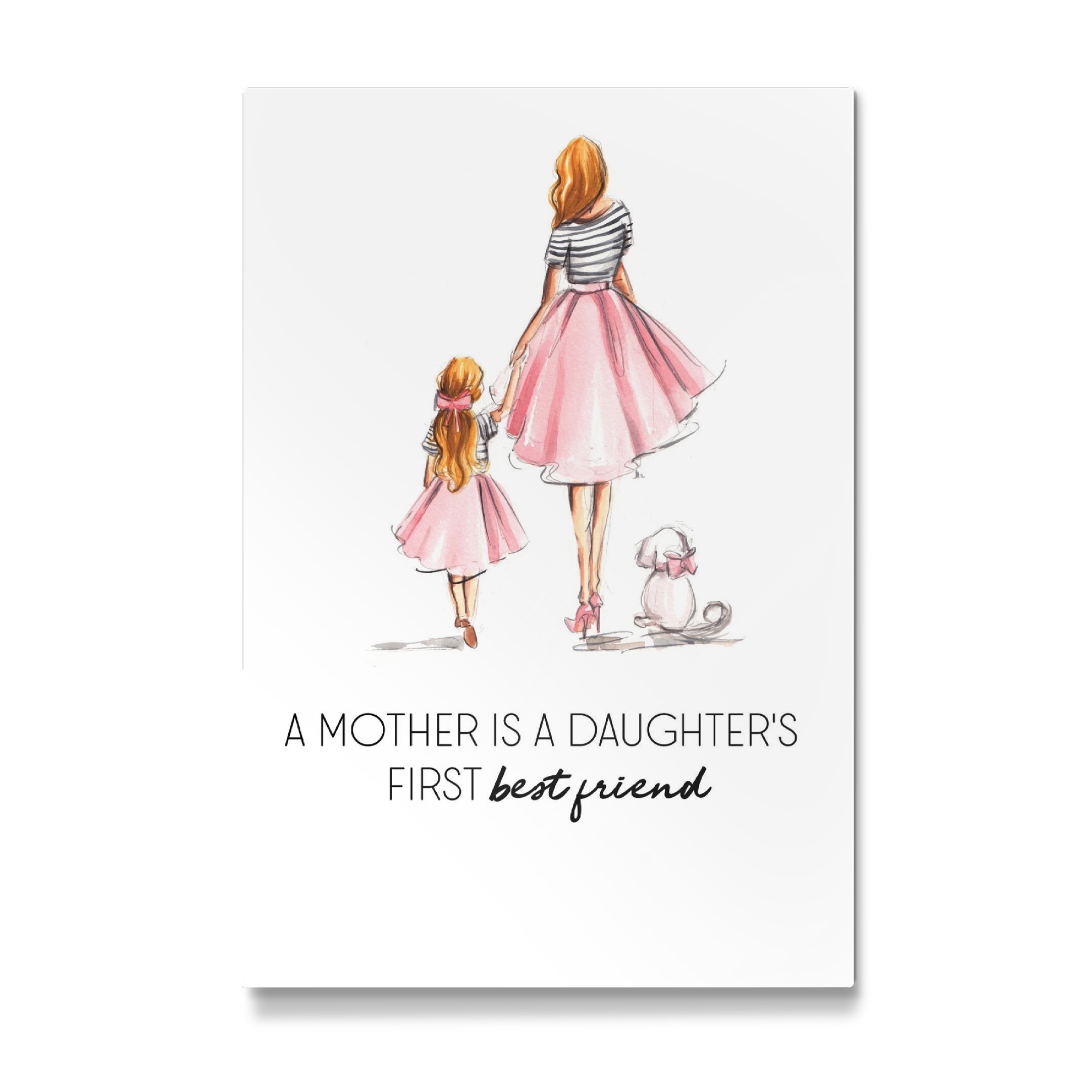 Galerie-Print "Mother and Daughter Best Friends" 75x50 cm artboxONE