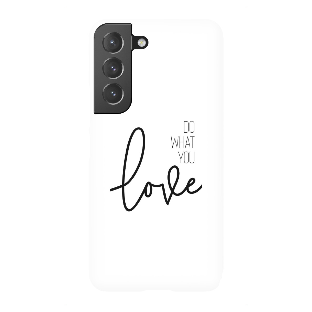 "WEISHEIT Do what you love"für Samsung Galaxy - Premium-Case Handyhülle artboxONE