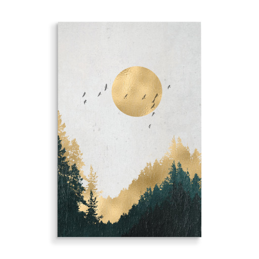 Wald Gold abstrakt Wald Gold abstrakt