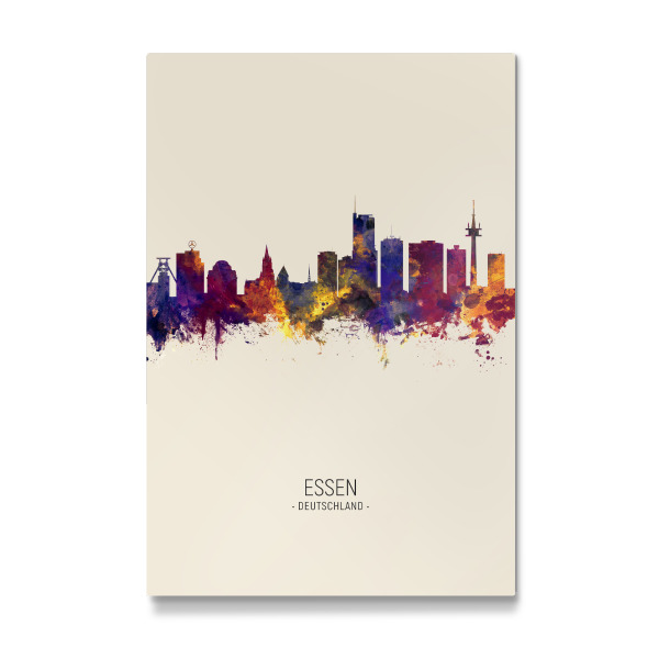 Galerie-Print "Essen Germany Skyline Beige" 30x20 cm artboxONE