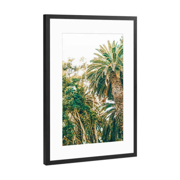 Poster mit Rahmen Schwarz (Metallic) "Newport" artboxONE - Natur,Reise / Strand und Meer