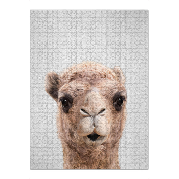 Puzzle Ravensburger "Camel - Colorful" artboxONE - Tiere