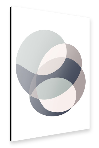Alu-Dibond "Spot in Grey Colors" 30x20 cm artboxONE