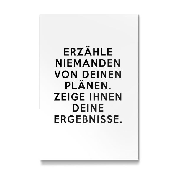 Galerie-Print "PLÄNE" 30x20 cm artboxONE