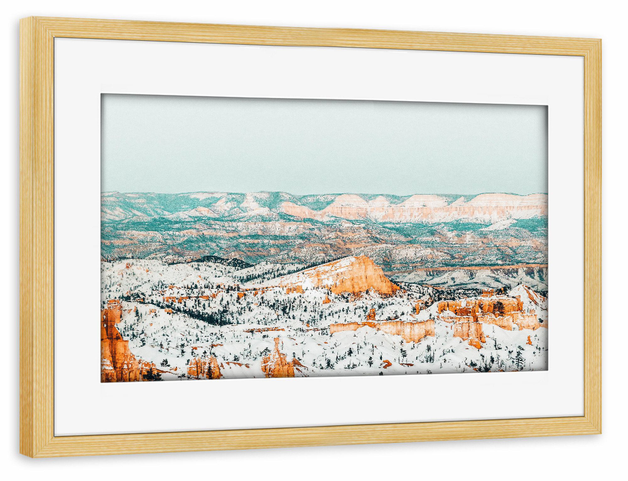 Poster mit Rahmen kiefer "Travel Often" artboxONE - Natur,Reise