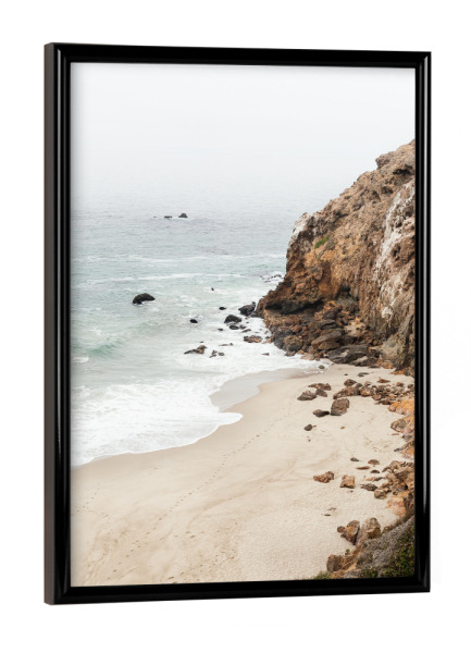 Poster mit schwarzem Rahmen "Malibu Dream" artboxONE - Natur,Reise / Strand und Meer,Städte / Los Angeles