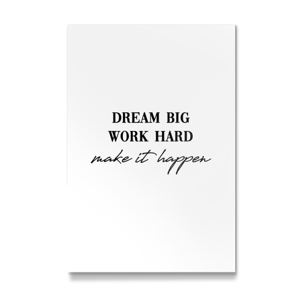 Galerie-Print "Dream big work hard" 30x20 cm artboxONE