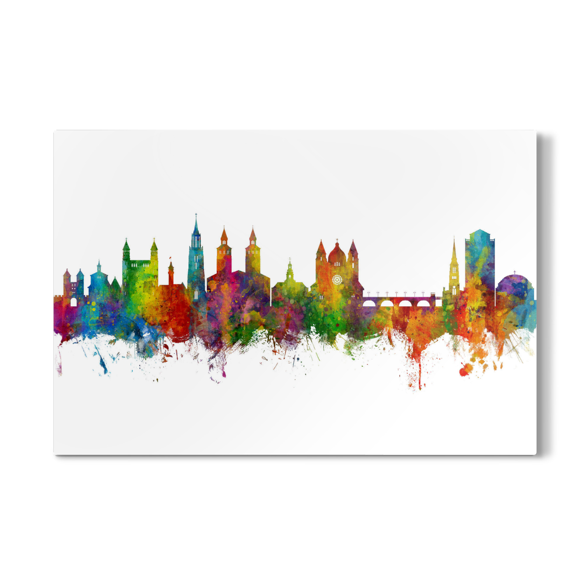 Galerie-Print "Maastricht Netherlands Skyline" 30x20 cm artboxONE