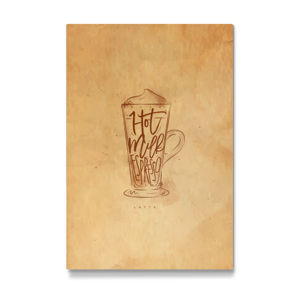 Galerie-Print "Coffee latte cup craft" 30x20 cm artboxONE