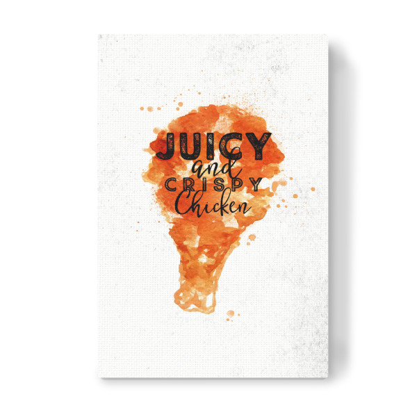 Leinwandbild "Crispy chicken" artboxONE - Essen & Trinken