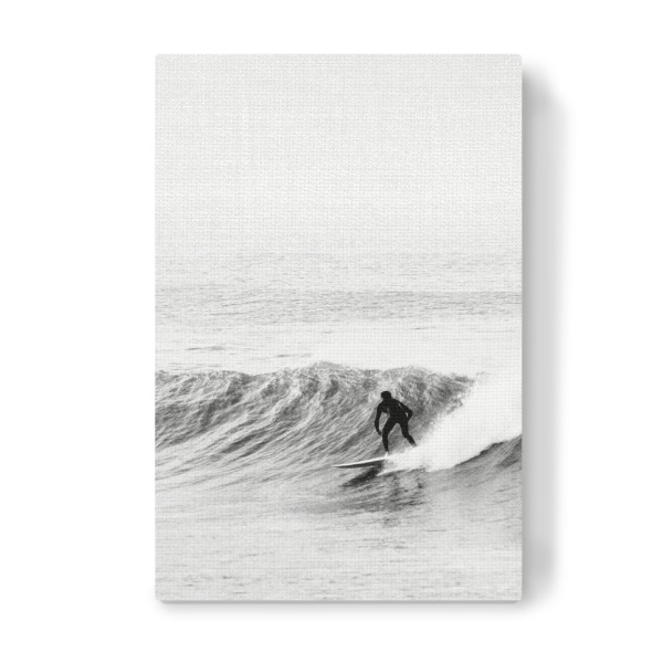 Leinwandbild "Surf Time" artboxONE - Schwarzweiß,Reise / Strand und Meer,Sport / Sommerspiele,Städte / Los Angeles