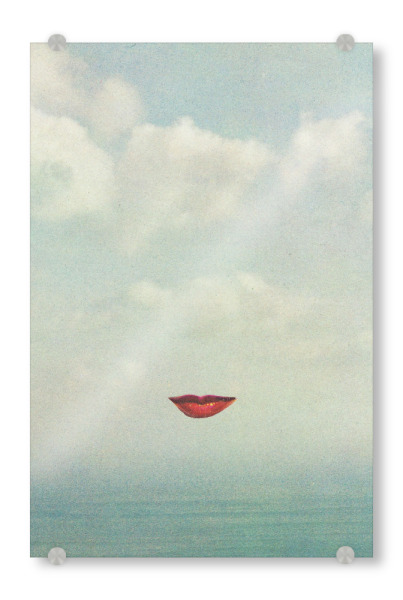 Acrylglasbild "Mother Sky" artboxONE - Abstrakt - Surreal,Minimal,Minimalism,Dream,Mother,Woman,Sky,Clouds