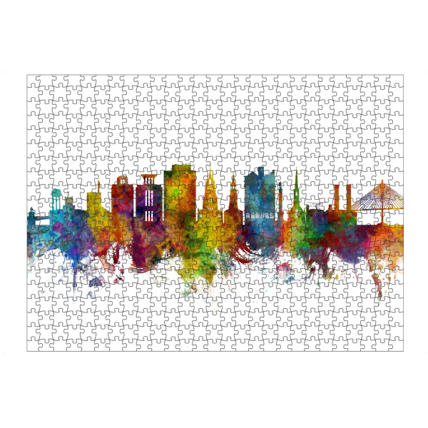 artboxONE Puzzle "Charleston South Carolina Skyline" artboxONE - Städte