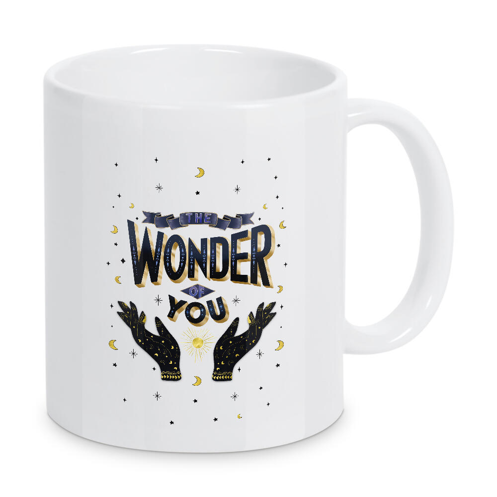 Tasse "Believe in the wonder of you" artboxONE - Typografie,Liebe
