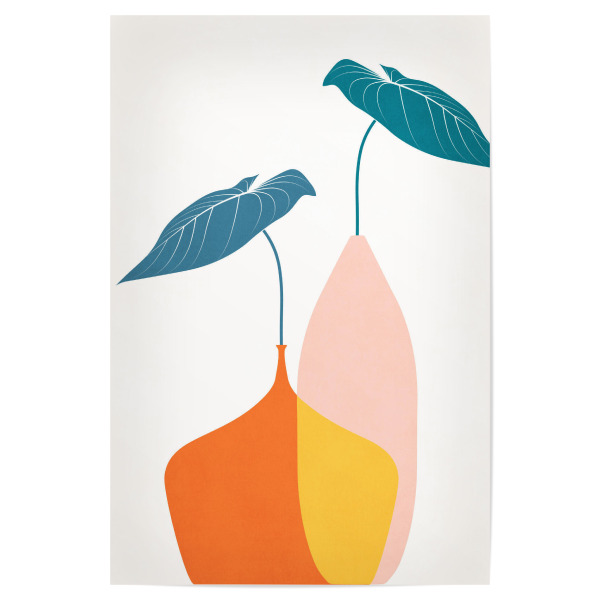 Poster 30x20 cm "Vintage Copenhagen" artboxONE - Floral - Floral,Flower