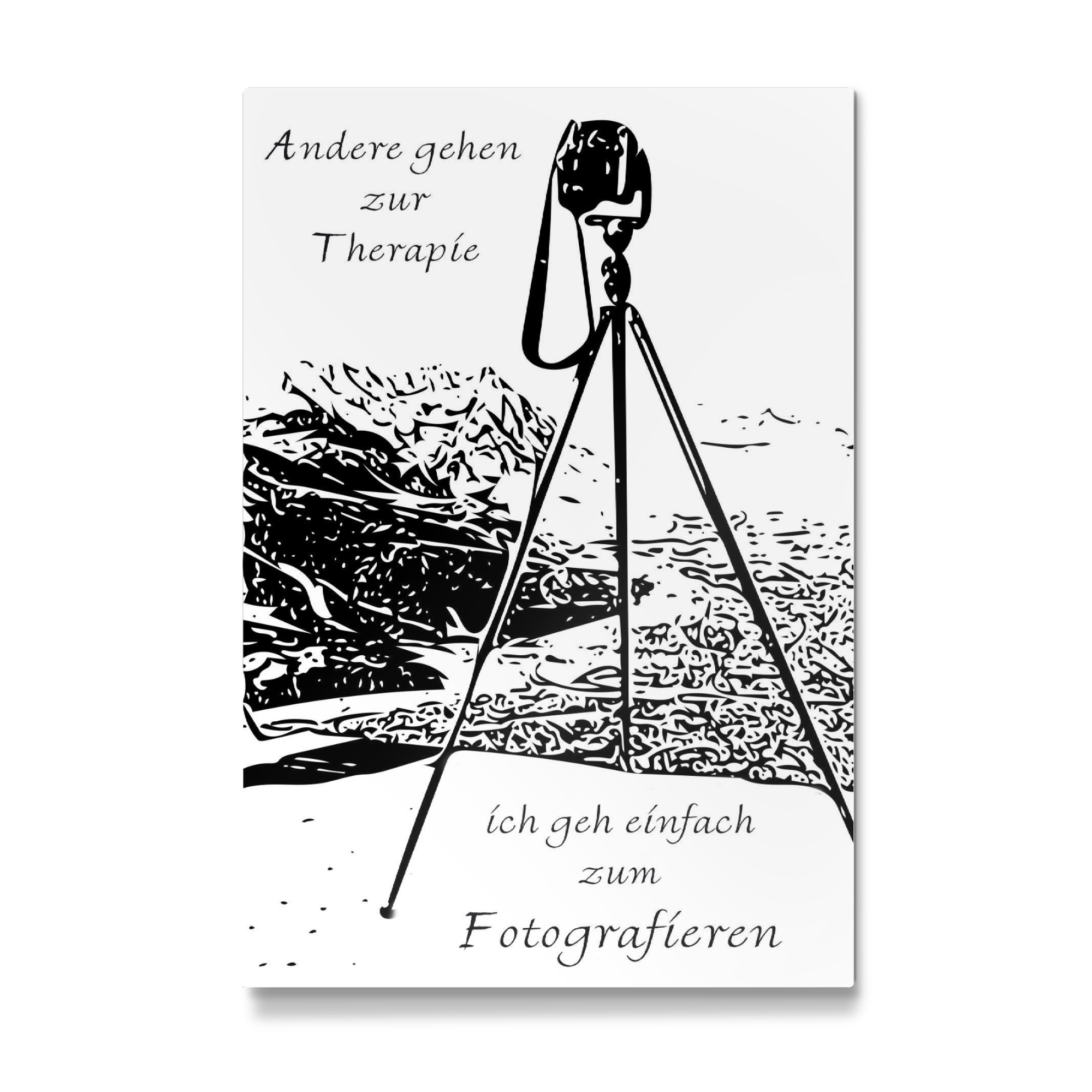 Galerie-Print "Fotografie als Therapie" 75x50 cm artboxONE