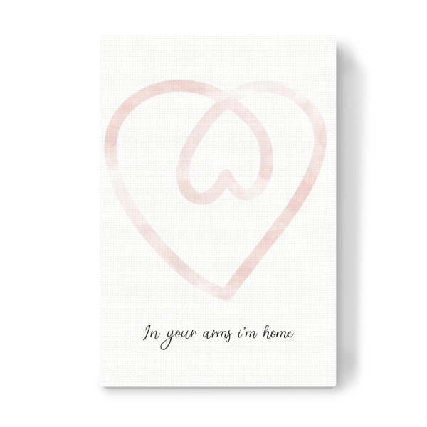 Leinwandbild "In your arms" artboxONE - Liebe