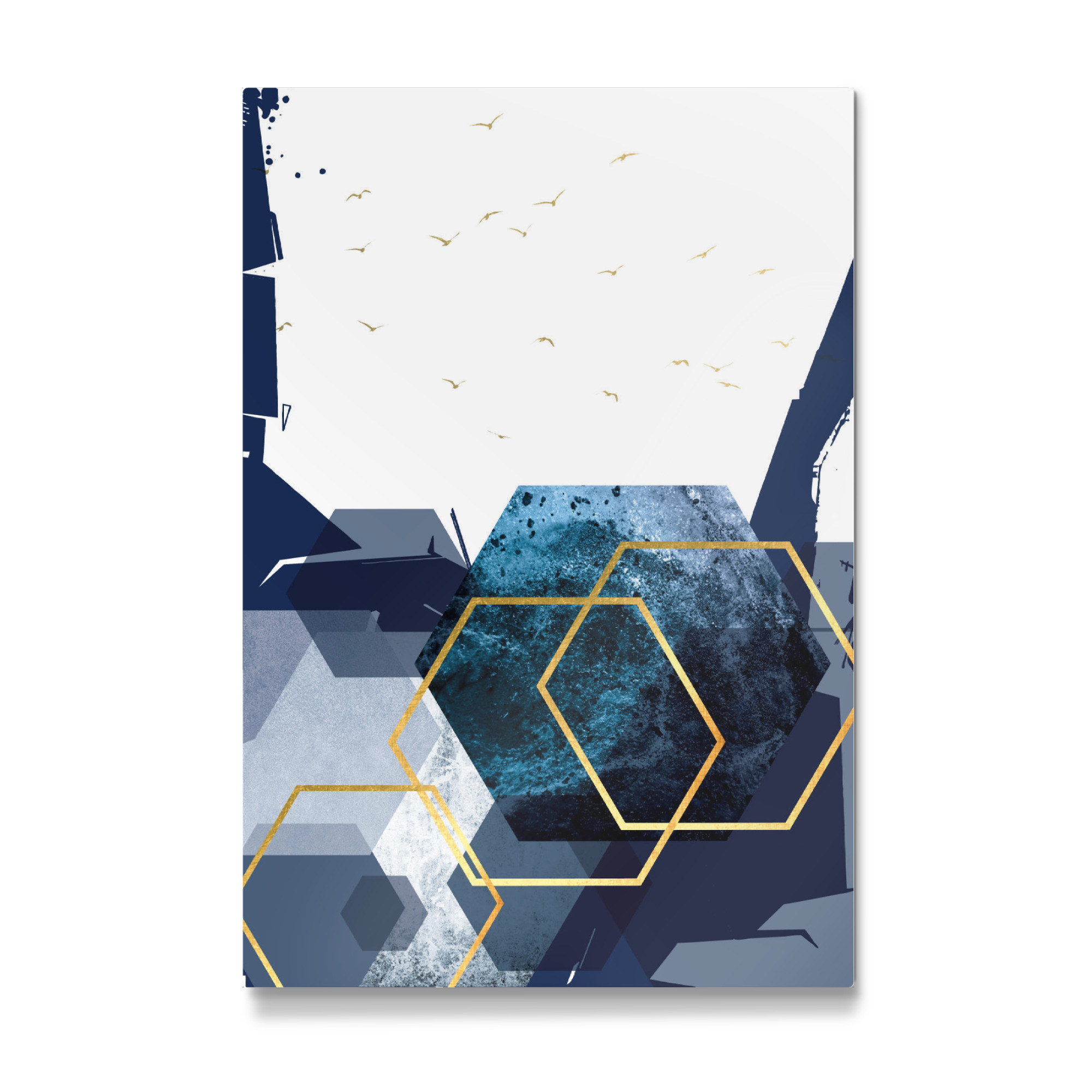 Galerie-Print "Abstract Landscape in Blue" 30x20 cm artboxONE