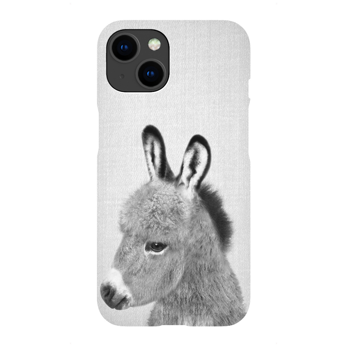 "Donkey - Black & White"für iPhone - Premium-Case Handyhülle artboxONE
