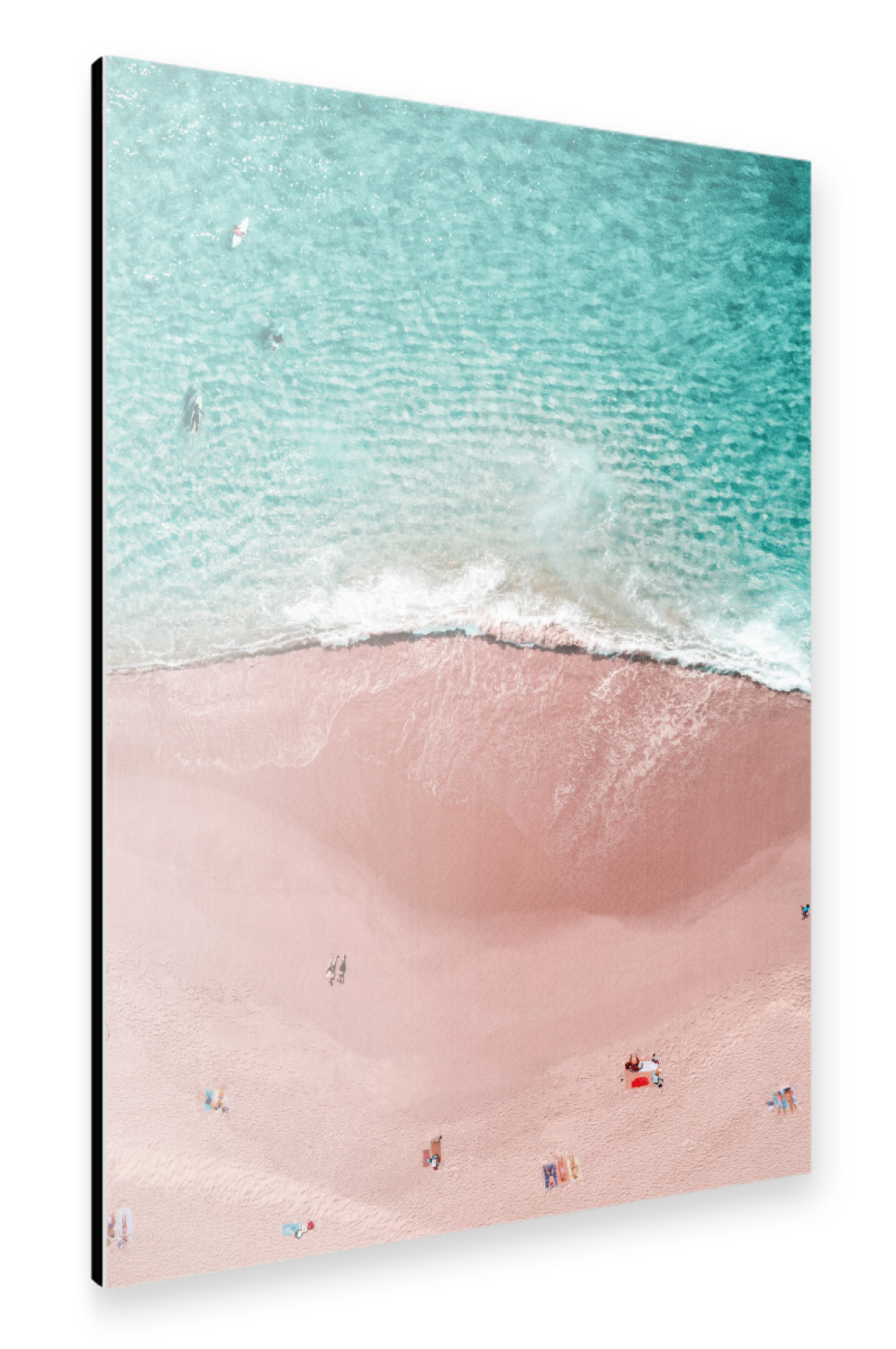 Alu-Dibond "Pink Vacation" 75x50 cm artboxONE