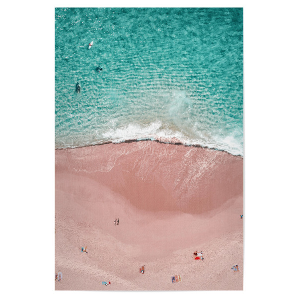 Poster "Pink Vacation" artboxONE - Natur,Reise / Strand und Meer
