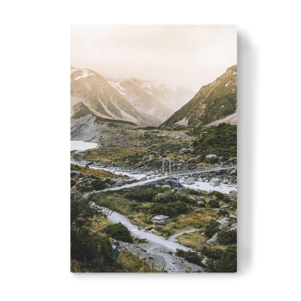 Leinwandbild "Hooker Valley Track" artboxONE - Natur,Reise,Reise / Länder