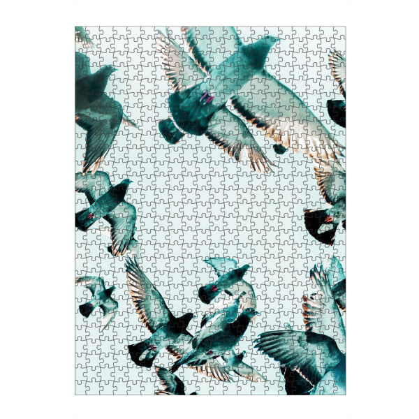 Puzzle Ravensburger "Rise Birds" artboxONE - Tiere