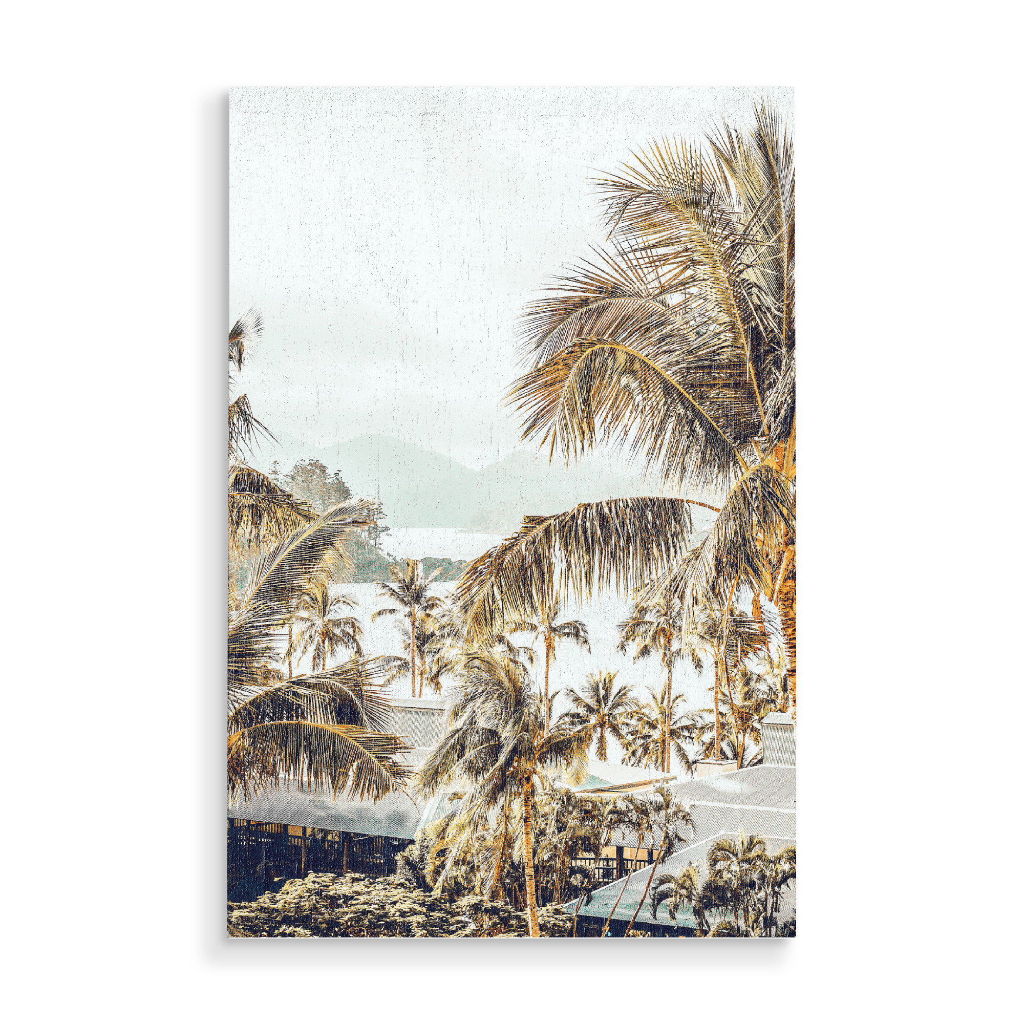 Holzbild "Island View" artboxONE - Natur