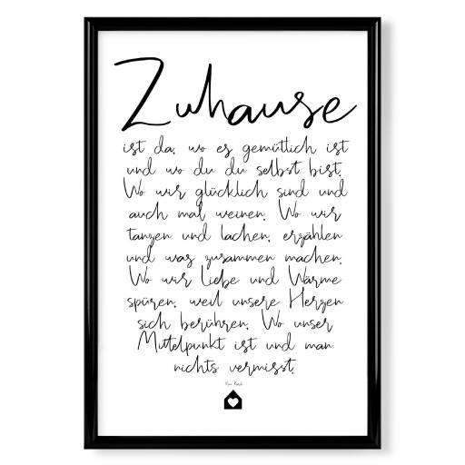 Zuhause - ein Gedicht