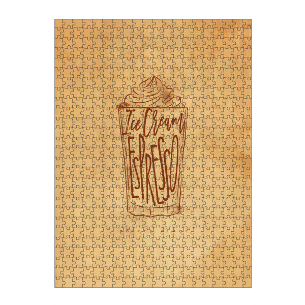 Puzzle Ravensburger "Coffee glace cup craft" artboxONE - Essen & Trinken