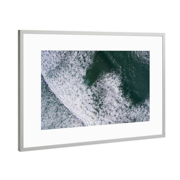 Poster mit Rahmen Silber "Surfers paradise" artboxONE - Natur,Reise