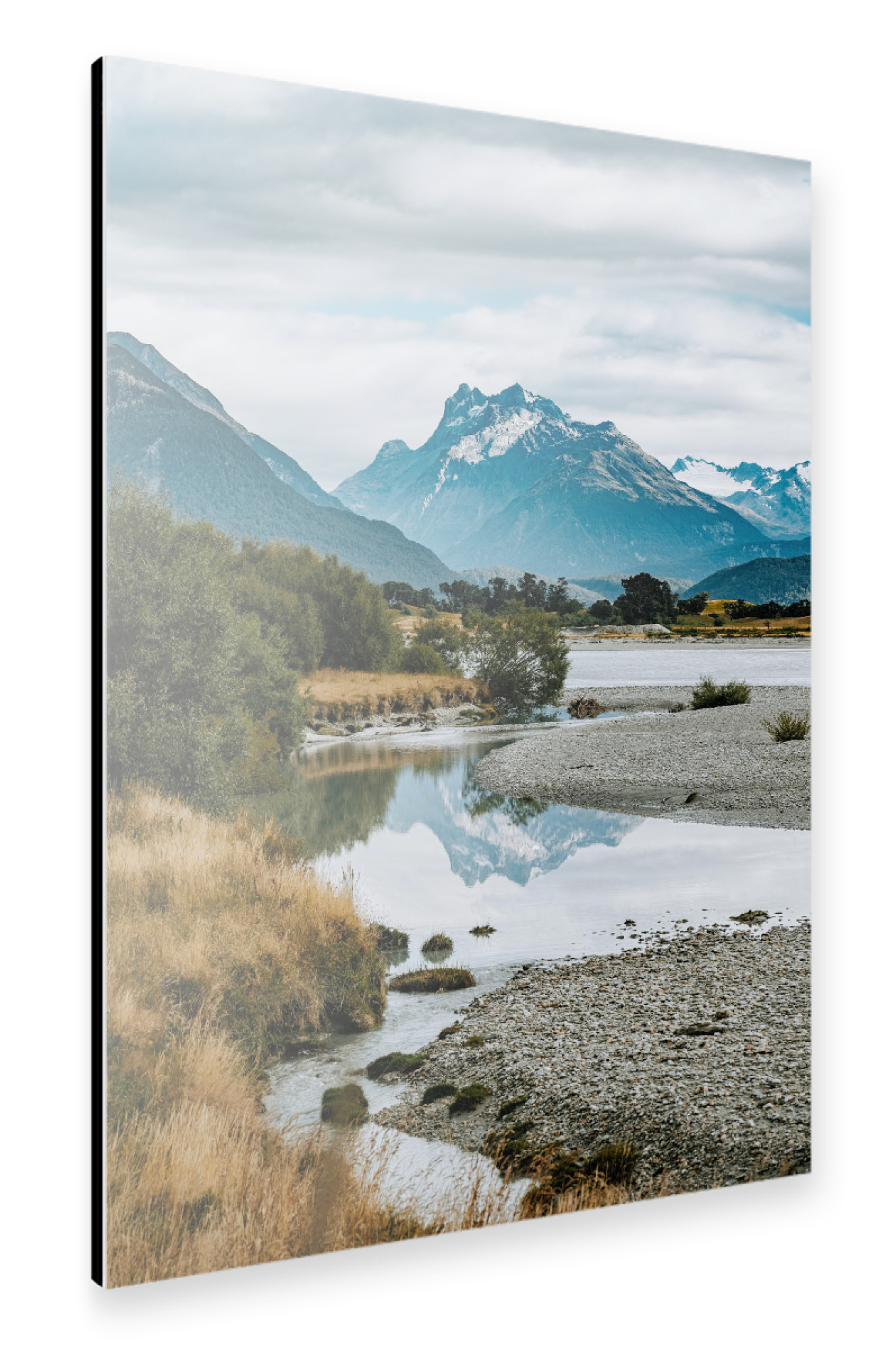 Alu-Dibond "Glenorchy Neuseeland" 75x50 cm artboxONE