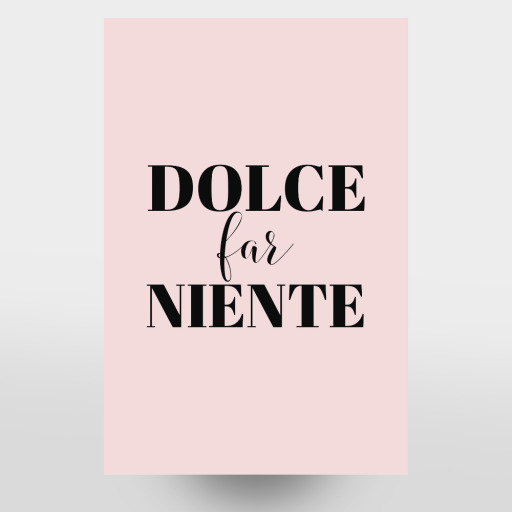 Dolce far niente картина