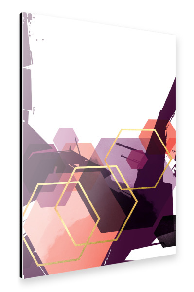 Alu-Dibond "Digital Landscape" 30x20 cm artboxONE