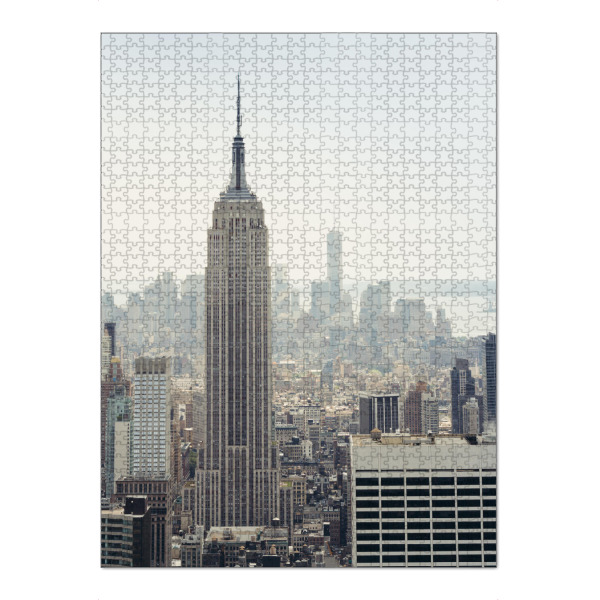 Puzzle Ravensburger "Empire State" artboxONE - Städte / New York - Empire,State,Building,New york,Big apple,Manhattan,Retro,Cool,60s,Groß,Hochhaus