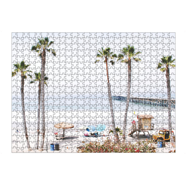artboxONE Puzzle "Palm Beach" artboxONE - Floral