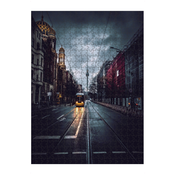 Puzzle Ravensburger "Berliner Tram" artboxONE - Städte,Städte / Berlin,Architektur