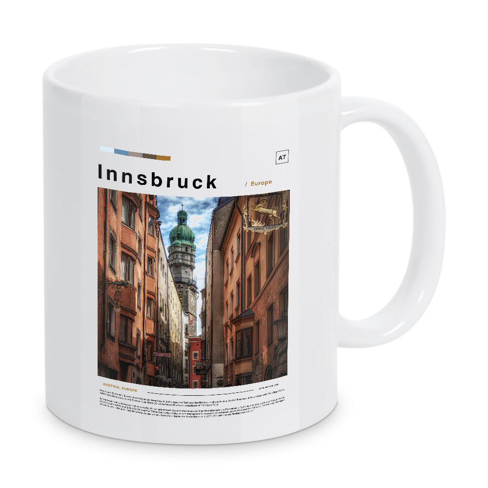 Tasse "Innsbrucker Zeitungsseite" artboxONE - Städte,Architektur