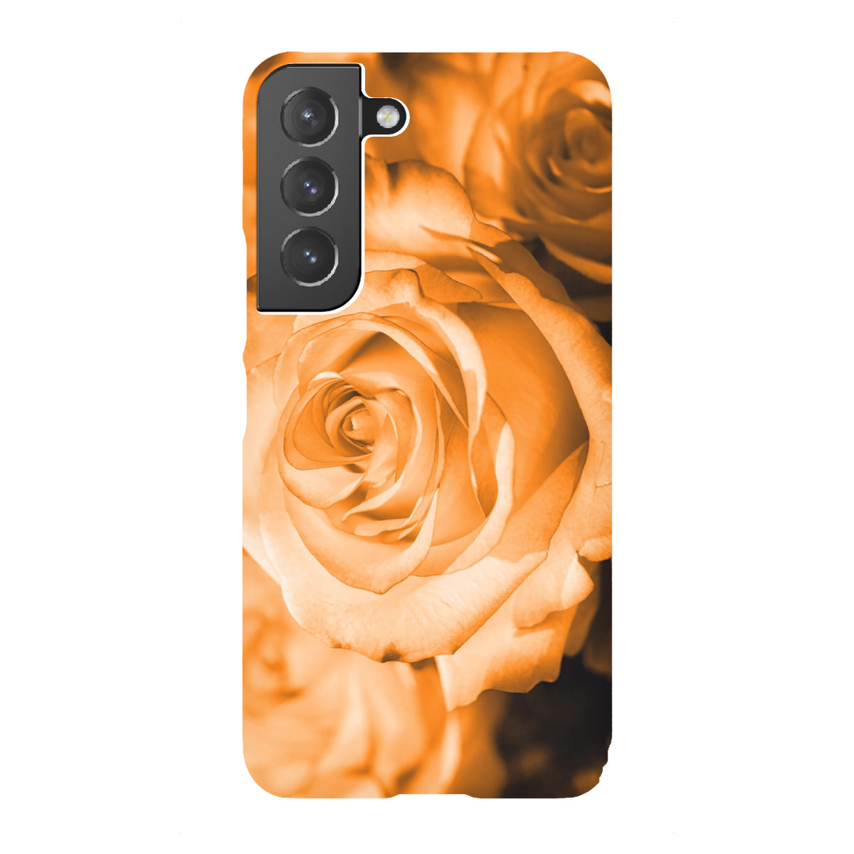 "Rose orange weiß"für Samsung Galaxy - Premium-Case Handyhülle artboxONE