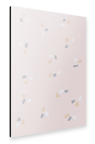 Alu-Dibond "Pastell Terrazzo" 30x20 cm artboxONE