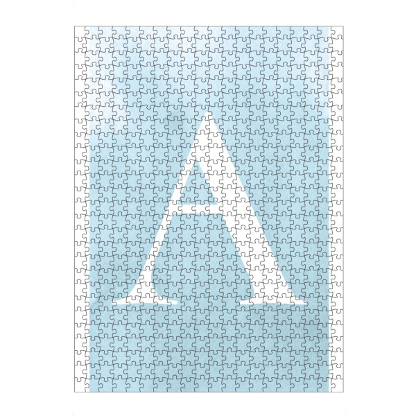 artboxONE Puzzle "Babyboy A" artboxONE - Buchstaben / A